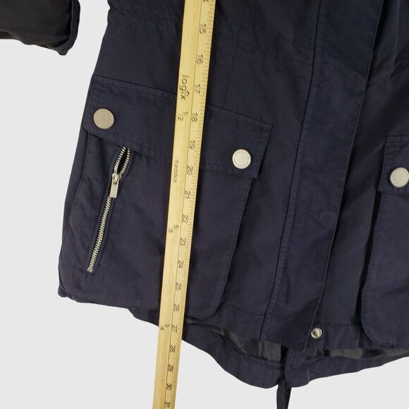 BCBGMaxAzria Brooke Utility Anorak Raincoat Womens Sz  S - Picture 7 of 11